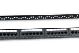 Патч-панель 19" Кат.5е Cabeus PL-24-Cat.5e-Dual 1U 24 порта