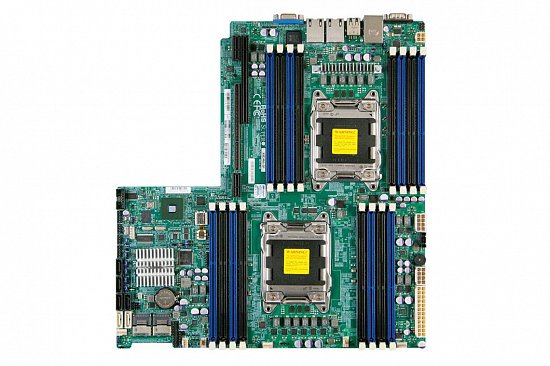 Материнская плата Supermicro X9DRW-3F (2xLGA2011, 16xDDR3, Raid 3gb/s)