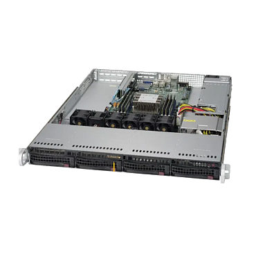 Сервер Supermicro SuperServer 5019P-WT 4x3.5" Rack 1U, SYS-5019P-WT