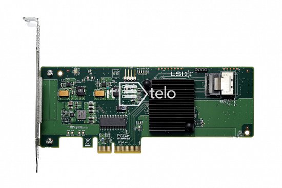 LSI HBA SAS9211-4I / 6gbit (1 порт SAS / SATA)