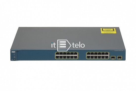 Купить бу коммутатор cisco catalyst ws c3560e 24ts s в ittelo.ru