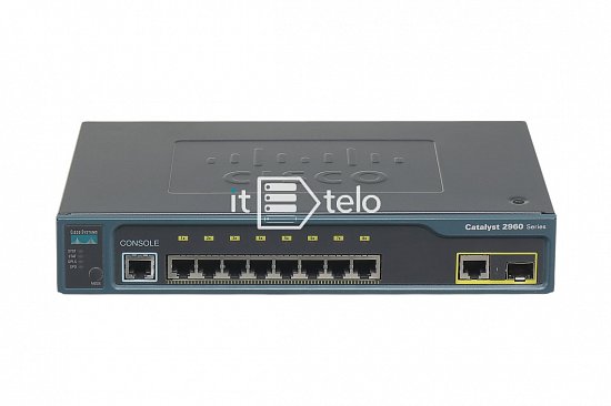Купить бу коммутатор cisco catalyst ws c2960 8tc l в ittelo.ru