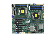 Материнская плата Supermicro X10DRH-C (2xLGA2011-3, 16xDDR4, Raid 12gb / s)