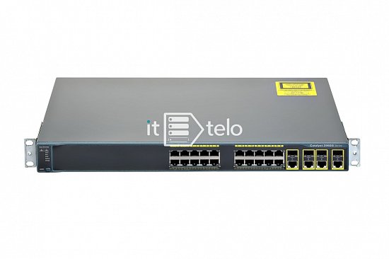 Купить бу коммутатор cisco catalyst ws c2960g 24tc l в ittelo.ru