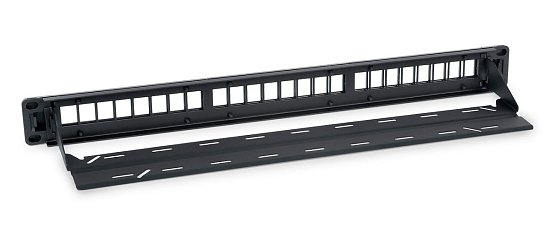 Модульная патч-панель 19" Cabeus PLB-24 1U 24 порта