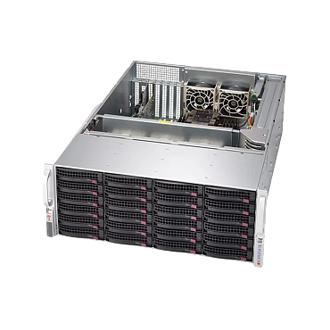 Сервер Supermicro SuperServer 6049P-E1CR24H 24x3.5" Rack 4U, SSG-6049P-E1CR24H