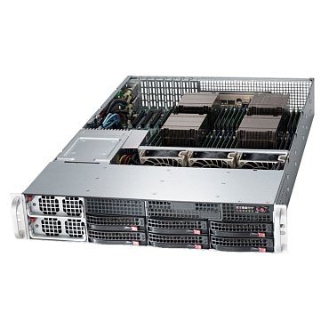 Серверное шасси Supermicro CSE-828TQ+-R1K43LPB