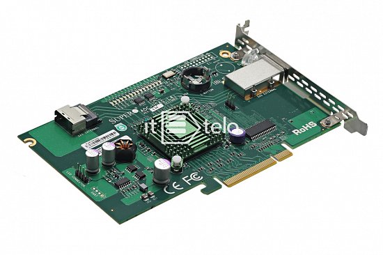 Supermicro HBA AOC-USAS-L4i / 3gbit (1 внешний и 1 внутренний порт SAS / SATA)