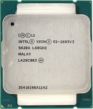 Процессор Intel Xeon E5-2603 v3 15 MB Caсhe 1.60 GHz 6 ядер LGA 2011-3