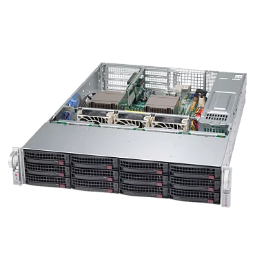 Серверное шасси Supermicro CSE-826BAC4-R1K23WB