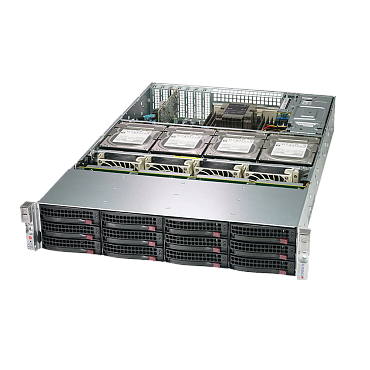Сервер Supermicro SuperStorage 620P-ACR16H 16x3.5" Rack 2U, SSG-620P-ACR16H