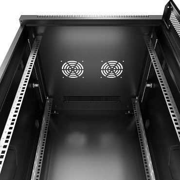 Шкаф серверный 12U Cabeus SH-05F-12U60/35m-R-BK
