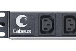 Блок розеток  19"  10А Cabeus PDU-8I-2IEC 8 розеток