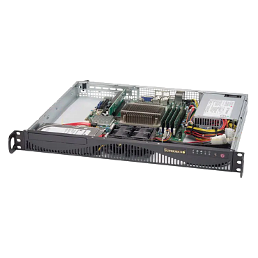 Сервер Supermicro SuperServer 5019S-ML 2x3.5" Rack 1U, SYS-5019S-ML