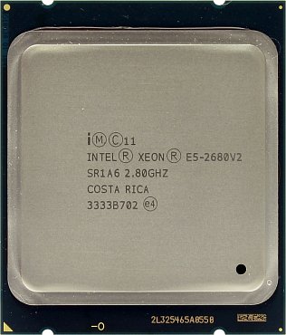 Процессор Intel Xeon e5-2680v2 25M Cache, 2.80 GHz, 10 ядер LGA 2011