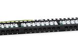 Патч-панель 19" Кат.6 Cabeus PLHD-24-Cat.6-Dual-90-0,5U 0.5U 24 порта
