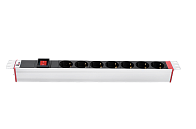 Блок розеток 19", 7 розеток ЦМО R-16-7S-V-440-Z