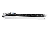 Блок розеток 19", 6 розеток ЦМО R-16-6C19-A-440-K