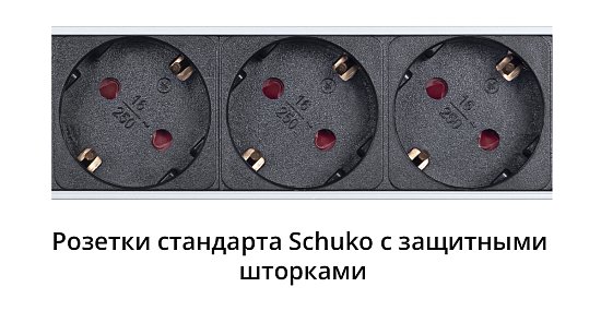 Блок розеток  19"  16А Cabeus PDU-16-10S-10C19-B-T 20 розеток