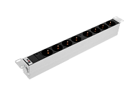 Блок розеток 19", 8 розеток ЦМО R-32-8S-I-440-K