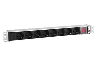 Блок розеток 19", 8 розеток ЦМО R-10-8S-V-440-1.8