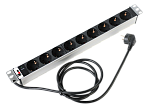 Блок розеток 19", 9 розеток ЦМО R-16-9S-I-440-3