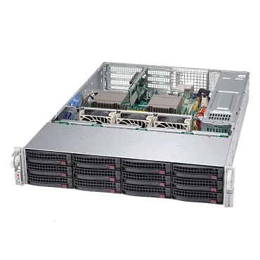 Серверное шасси Supermicro CSE-826BA-R920WB