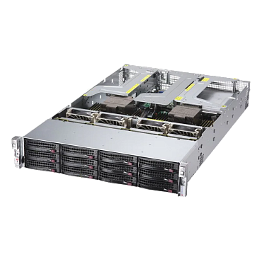 Сервер Supermicro A+ Server 2023US-TR4 12x3.5" Rack 2U, AS-2023US-TR4