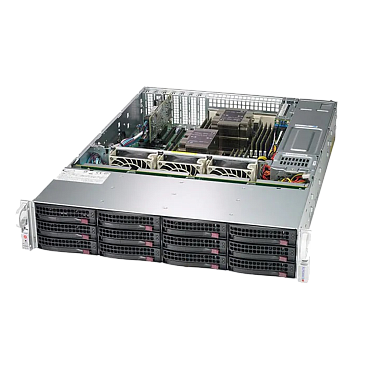 Сервер Supermicro SuperServer 6029P-E1CR12T 12x3.5" Rack 2U, SSG-6029P-E1CR12T