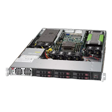 Сервер Supermicro SuperServer 1019GP-TT 6x2.5" Rack 1U, SYS-1019GP-TT
