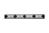 Патч-панель 19" Кат.6 Rexant 02-0231 1U 24 порта