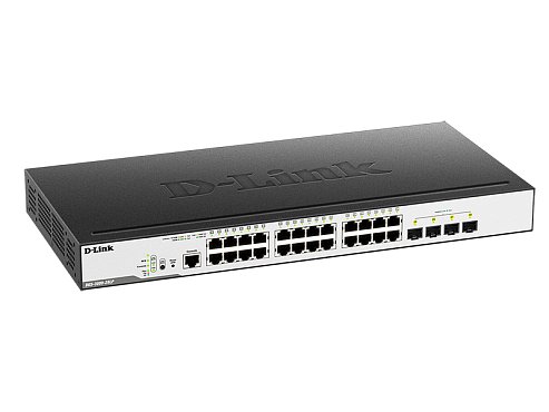 Коммутатор управляемый D-link DGS-3000-28LP/B1A