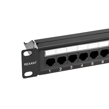 Патч-панель 19" Кат.6 Rexant 02-0231 1U 24 порта