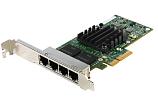Сетевая карта Intel I340-T4/1 Гбит в сек /4 порта RJ-45 
