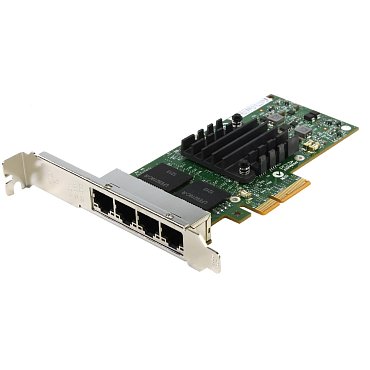 Сетевая карта Intel I340-T4/1 Гбит в сек /4 порта RJ-45 