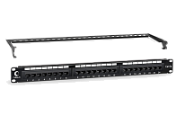 Патч-панель 19" Кат.6 Cabeus PL-24-Cat.6-Dual-IDC-ext. 1U 24 порта