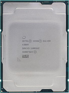 Процессор Intel Xeon Silver 4309Y 12M Cache, 2.80 GHz, 8 ядер LGA 4189