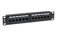 Патч-панель 10" Кат.5е Cabeus PL-12-Cat.5e 10 1U 12 портов