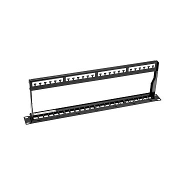 Модульная патч-панель 19" Rexant 02-0053 1U 24 порта