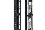 Настенная патч-панель Кат.5е Cabeus PL-12-Cat.5e-WL-DualIDC 12 портов
