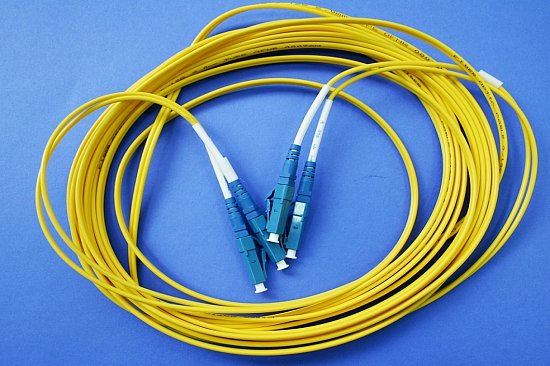 Патчкорд оптический LC/APC SM Duplex 3 метра